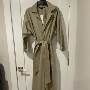 Zara Woman Utility Jumpsuit Size Small